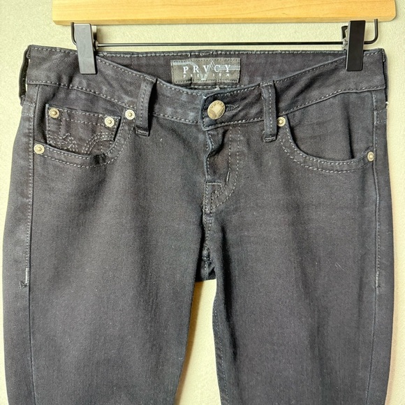PRVCY Premium Women’s Low-Rise Black Skinny Jeans size 26 - Picture 6 of 13